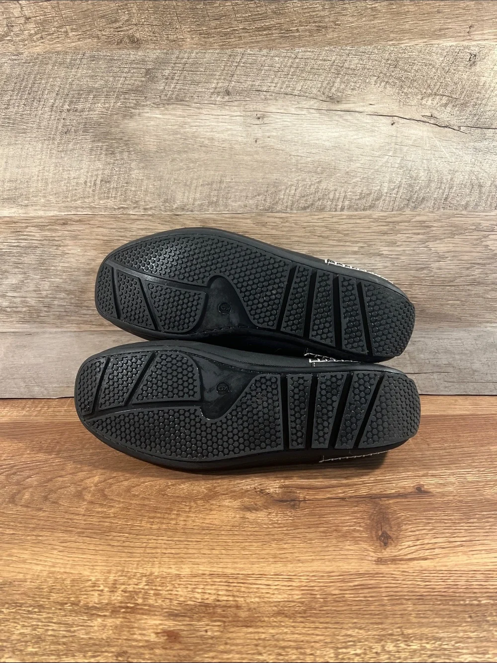 Classic Black Slip-On Driving Loafers for Men
